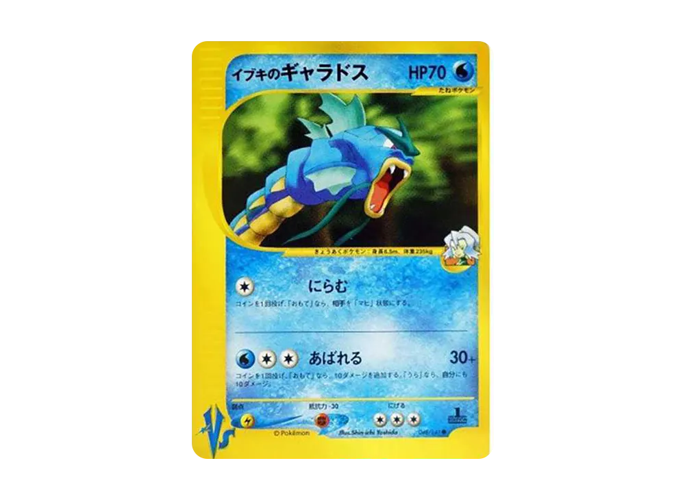 イブキのギャラドス ● :1ED [VS 048/141](ハーフデッキ「リーダーズポケモン 水炎・草雷・闘超＆劇場限定版」)