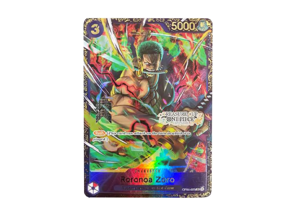 ロロノア・ゾロ SR [OP01-025]【英語版】(プロモーションカード「トレジャーカップ フラッグシップ 記念品」)