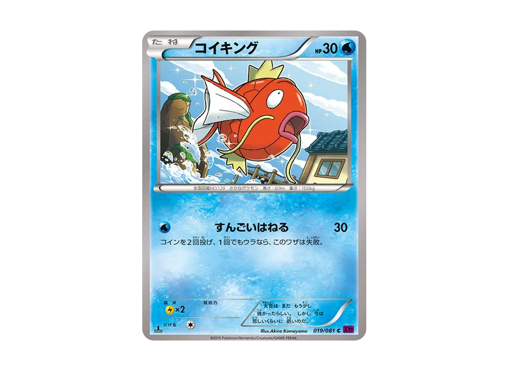 コイキング C :1ED [XY7 019/081](拡張パック「バンデットリング」)