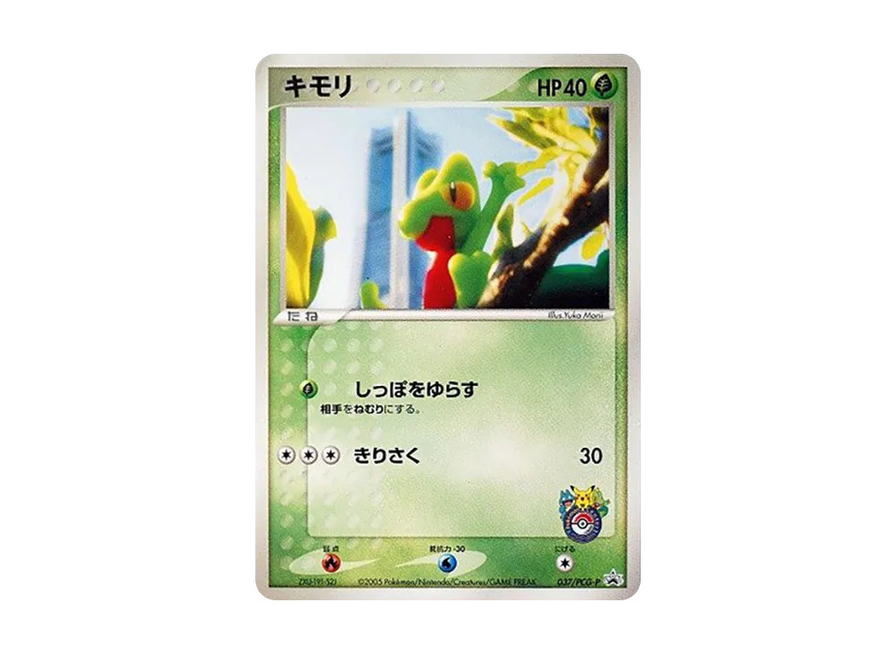 キモリ P [PCG-P 037](プロモーションカード「ポケモンセンターヨコハマオープン記念」)