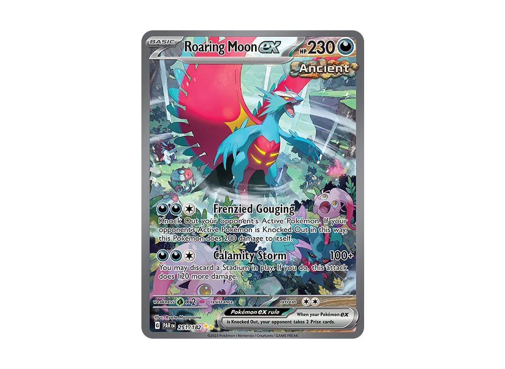 トドロクツキex SIR [PAR EN 251/182]【英語版】(スカーレット&バイオレット「パラドックスリフト」)