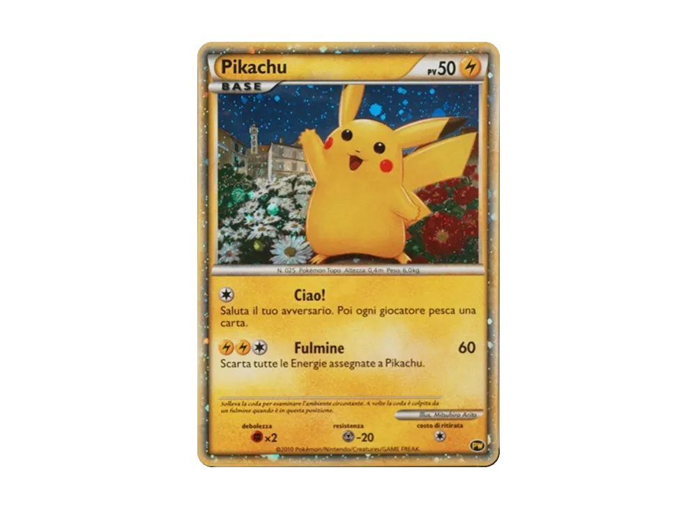 ピカチュウ イタリア [PW](ポケモンカード LEGEND「ピカチュウ ワールド」)